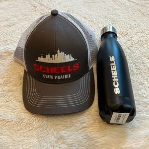 New Scheels Bottle 27 ounce and baseball cap